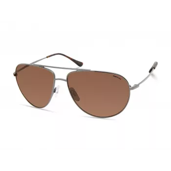 Kenneth Cole vyriški akiniai nuo saulės KC2971-6008E - juodas rėmelis, dūminiai pilki lęšiai, 60 mm