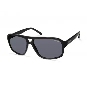 Kenneth Cole vyriški akiniai nuo saulės KC2986-5805A - juodas rėmelis, pilki lęšiai, 58 mm