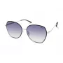 KENNETH COLE Moteriški KC2961-6110W Kvadratiniai Akiniai nuo Saulės Rudi Gradientiniai 61mm