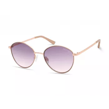 KENNETH COLE Moteriški akiniai nuo saulės KC1375-5528T Vėžlio kiauto rėmelis Rudi gradientiniai lęšiai 55mm