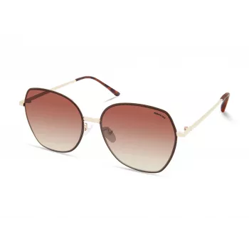 KENNETH COLE Moteriški akiniai nuo saulės KC2961-6132F Havana Tortoise rėmelis, rudi gradientiniai lęšiai 61 mm