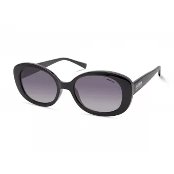 Kenneth Cole moteriški akiniai nuo saulės KC2963-5301B - juodas rėmelis, pilki lęšiai, 53 mm