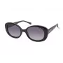 Kenneth Cole moteriški akiniai nuo saulės KC2963-5301B - juodas rėmelis, pilki lęšiai, 53 mm