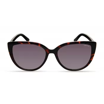 KENNETH COLE Women's Sunglasses KC2979-5501B - Rectangular Black Frame, Smoke Lens, UV400 Protection