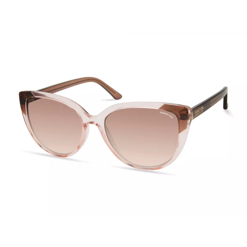 Kenneth Cole Women's Sunglasses KC2979-5545F Havana Square Frame Brown Gradient Lens 55mm