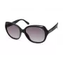 Kenneth Cole moteriški akiniai nuo saulės KC2980-5601B juodi stačiakampiai 56mm