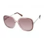 Kenneth Cole moteriški akiniai nuo saulės KC2981-5678Z - stačiakampis acetatinis rėmelis su pilkais lęšiais - 56/17/145 mm