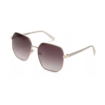 KENNETH COLE Women's Sunglasses KC3000-6028T Rectangle Brown Tortoise 60mm