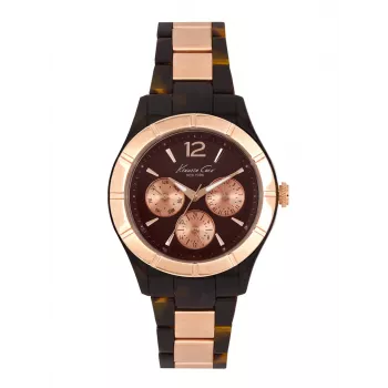 KENNETH COLE Women's Watch IKC0003 38mm Stainless Steel Silver Dial