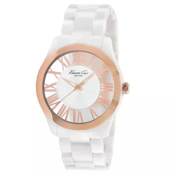 KENNETH COLE Women's Watch IKC4860 40mm Rose Gold Stainless Steel Mesh