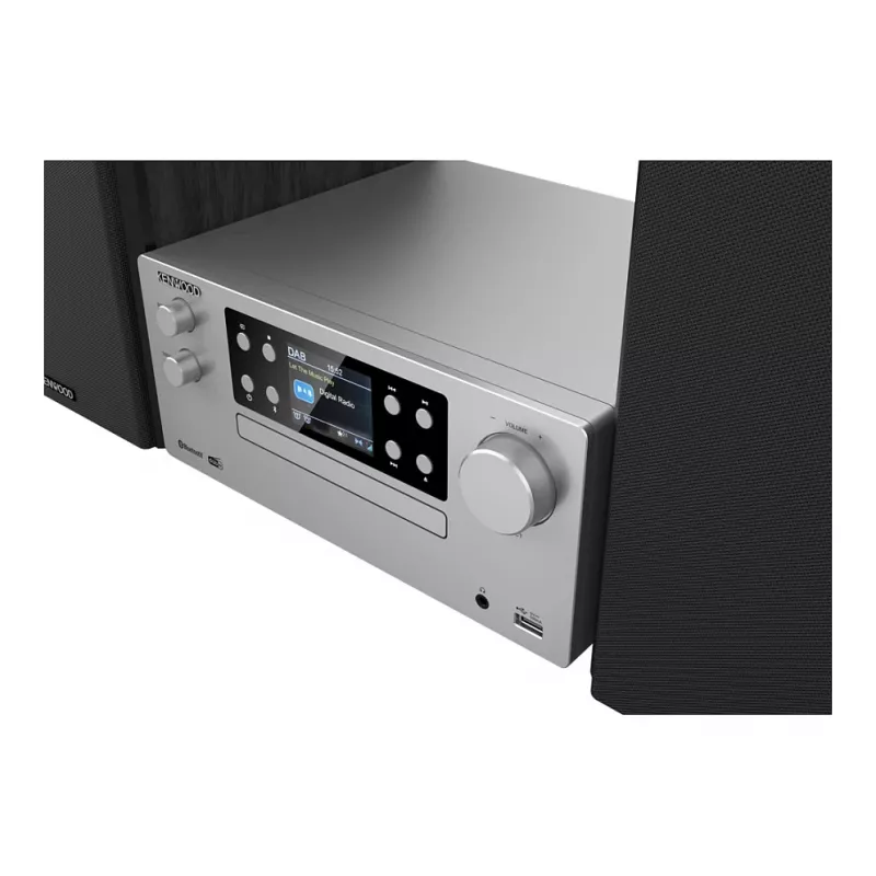 Kenwood M-925DAB-S Namų garso mikro sistema 50 W sidabrinė/juoda