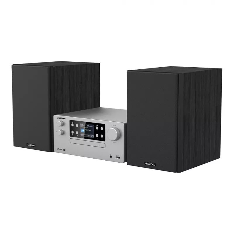 Kenwood M-925DAB-S Namų garso mikro sistema 50 W sidabrinė/juoda