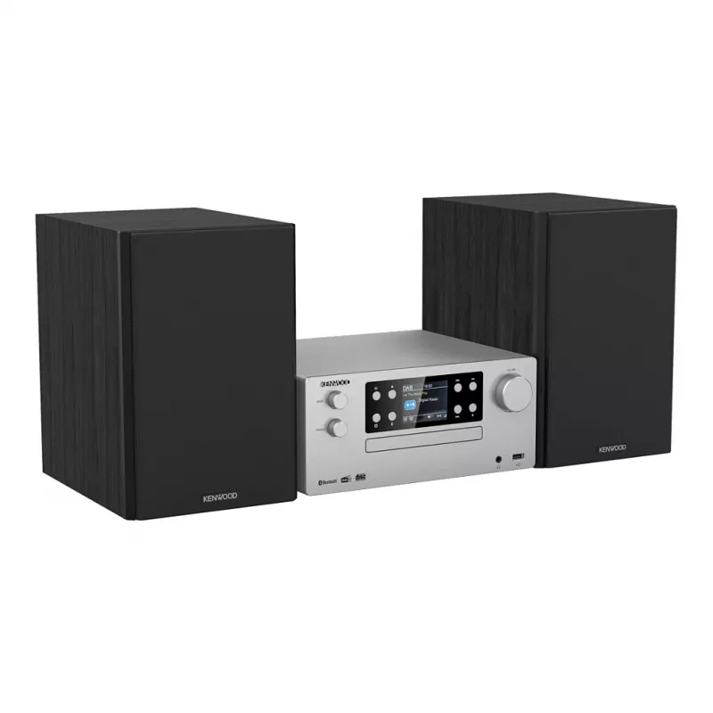 Kenwood M-925DAB-S Namų garso mikro sistema 50 W sidabrinė/juoda