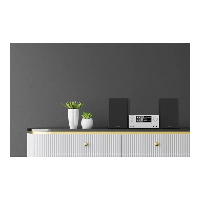Kenwood M-925DAB-S Namų garso mikro sistema 50 W sidabrinė/juoda