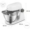 KENWOOD Multi-Tasker KHC30.000WH Virtuvinis kombainas (pilka/balta, 1000 W, 4,3 L dubuo)