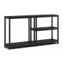 KETER Plastic Bookcase 5 Shelves XL 90 x 60 x 187 cm Pilka/Juoda