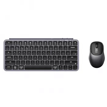 Keychron B1 Pro 75% išdėstymo belaidė klaviatūra ir pelės rinkinys - Space Grey