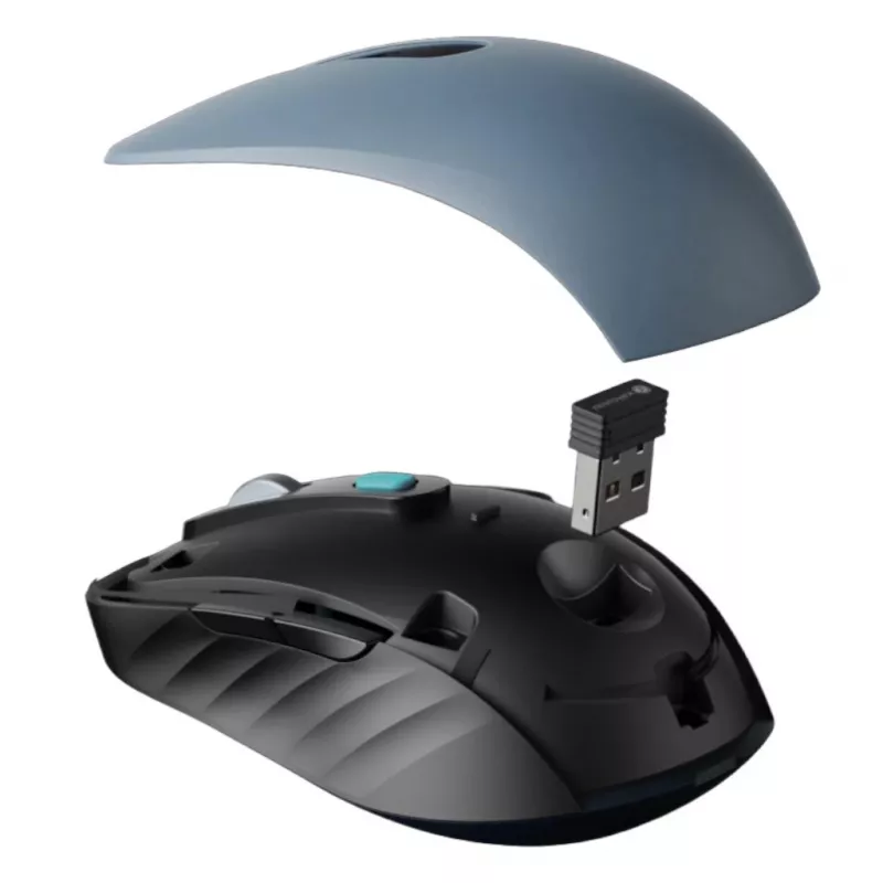 Keychron B33 80% TKL belaidė klaviatūra ir pelės rinkinys – juoda/žalia
