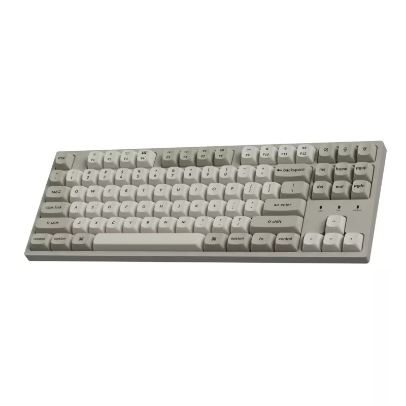 Keychron C1 Pro 8K 80% Super Red karšto keitimo RGB laidinė mechaninė klaviatūra