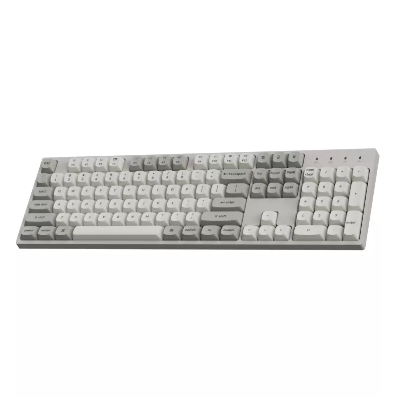 Keychron C2 Pro 100% 8K Super Red Switch Hot-Swap RGB laidinis pritaikomas mechaninis klaviatūra