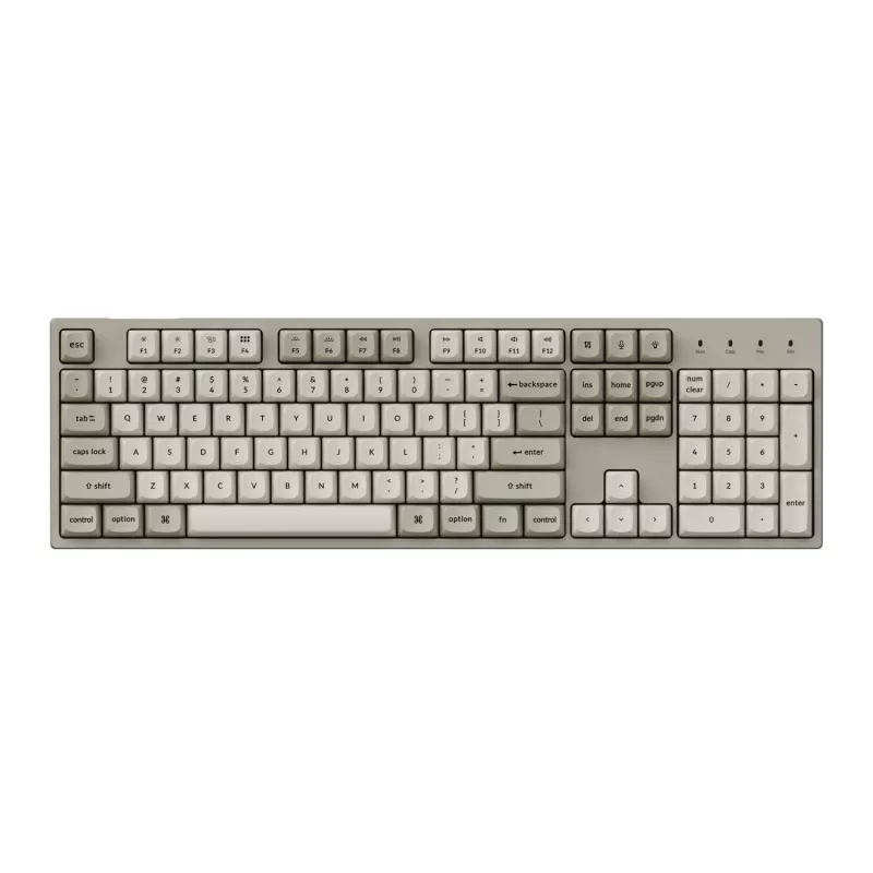 Keychron C2 Pro 100% 8K Super Red Switch Hot-Swap RGB laidinis pritaikomas mechaninis klaviatūra