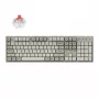 Keychron C2 Pro 100% 8K Super Red Switch Hot-Swap RGB laidinis pritaikomas mechaninis klaviatūra