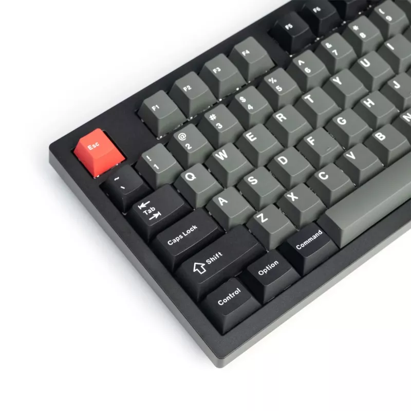 Keychron Cherry Profile Dolch Red PBT pilnas klavišų rinkinys - 137 klavišai, dye-sub, MX suderinamas