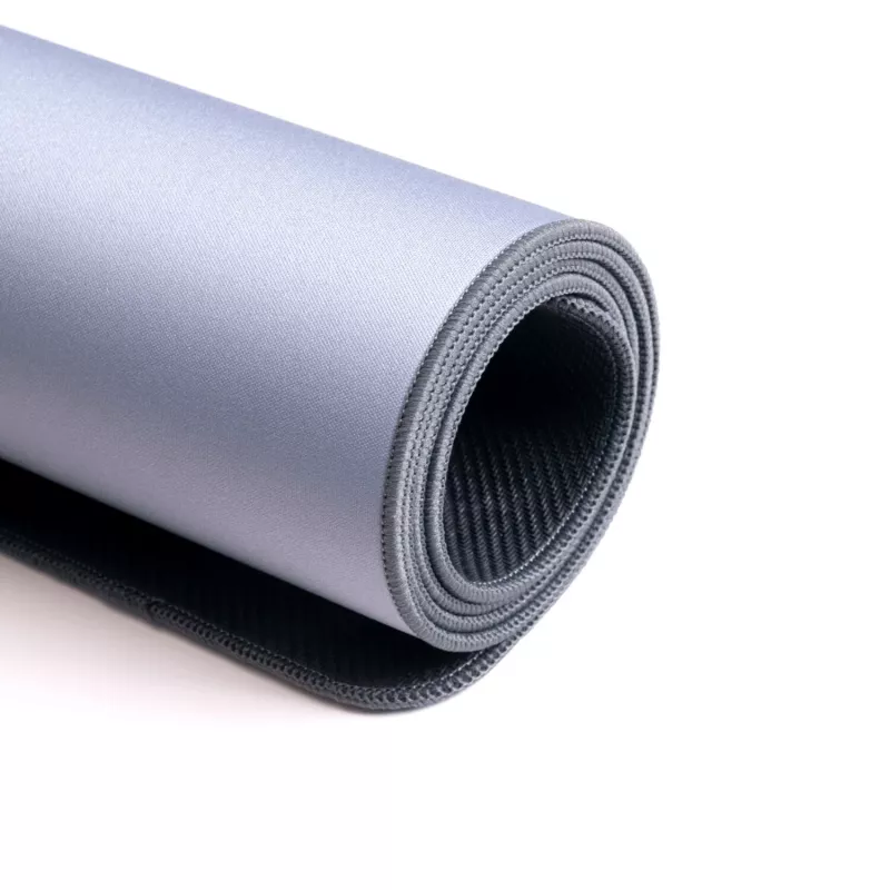 Keychron stalo kilimėlis DM-13 pilkas | 800x300 mm smulkaus pynimo audinys, neslystanti guminė bazė