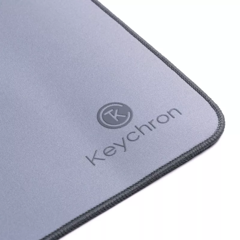 Keychron stalo kilimėlis DM-13 pilkas | 800x300 mm smulkaus pynimo audinys, neslystanti guminė bazė