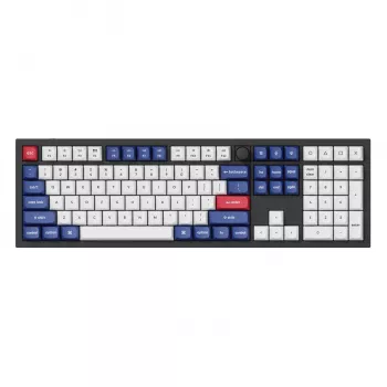 Keychron Double-Shot PBT OSA klavišų rinkinys - mėlynas ir baltas | 137 klavišų | MX stiliaus | ANSI US