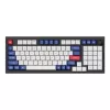 Keychron Double-Shot PBT OSA klavišų rinkinys - mėlynas ir baltas | 137 klavišų | MX stiliaus | ANSI US