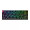 Keychron K8 QMK 80% TKL belaidė mechaninė klaviatūra V2 su raudonais jungikliais - juoda