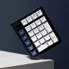 Keychron Q0 Max QMK Gateron Jupiter Banana RGB belaidė nestandartinė skaičių klaviatūra, baltas korpusas