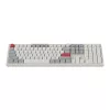 Keychron Q6 Max QMK/VIA belaidė individuali mechaninė klaviatūra OSA Gateron Red Jupiter jungikliai - Shell White