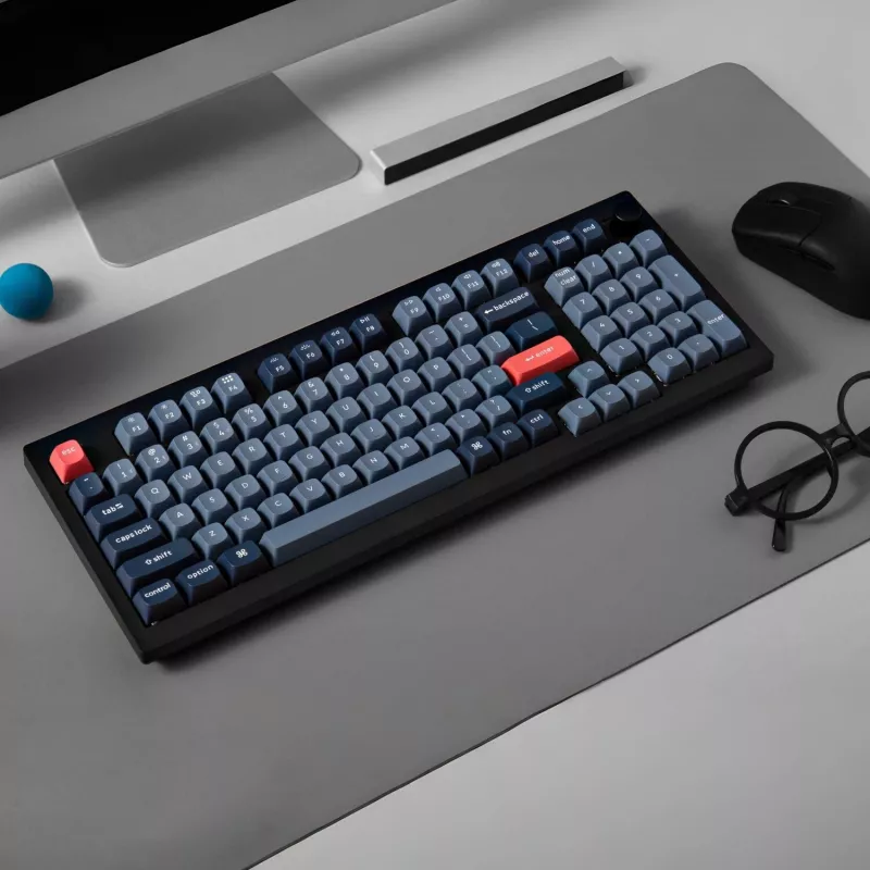 Keychron V5 Max belaidė nestandartinė klaviatūra - Banana Switch
