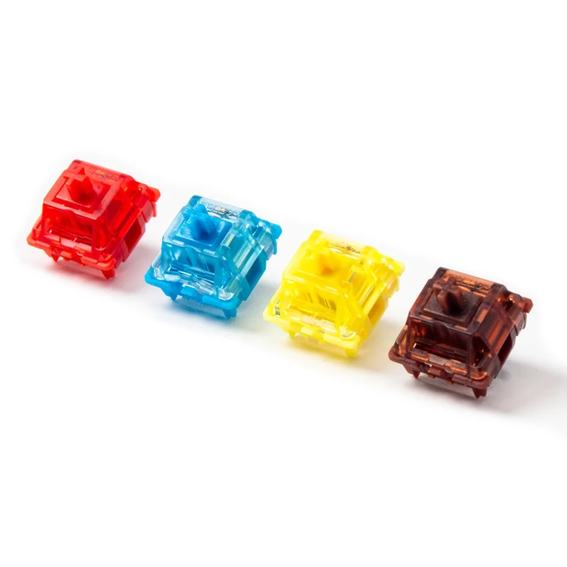 Keychron Yellow Gateron Phantom Switches 110 vnt.