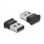 KeySonic Super-Mini-TAS Touchpad klaviatūra su mėlynu foniniu apšvietimu, JK išdėstymas, juoda (KSK-3210ELU)