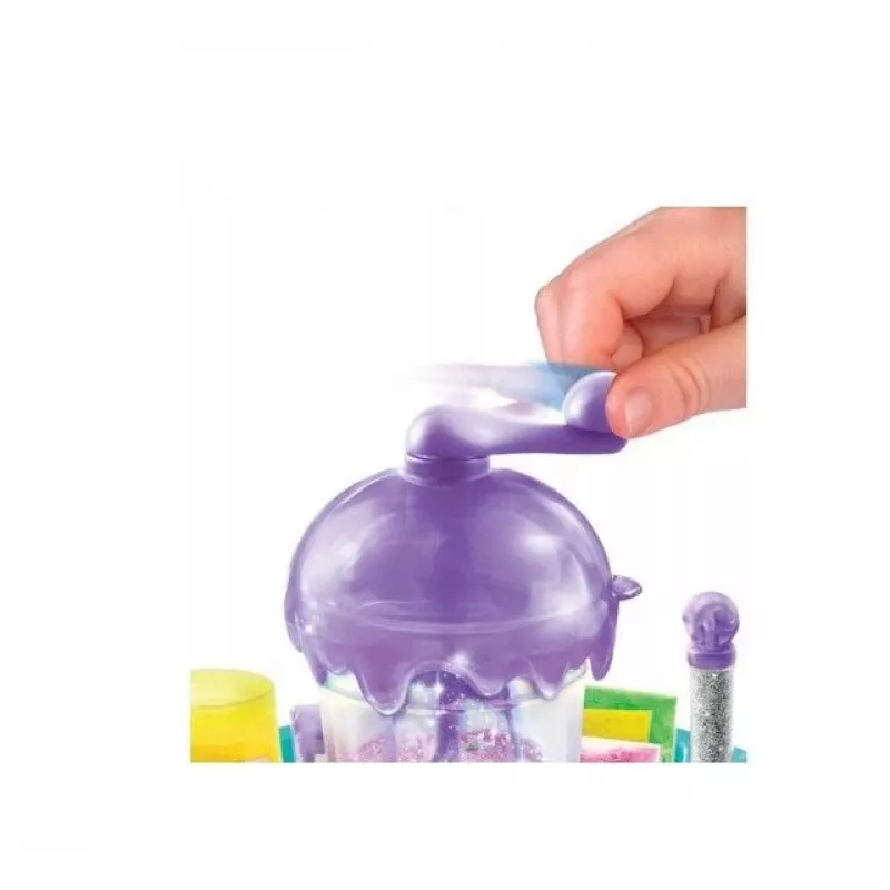 Kiddyz DIY Slime Factory: Didelis rinkinys su blizgučiais ir figūrėlėmis gleivėms gaminti