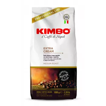 Kimbo EXTRA CREAM 1kg Pupelės