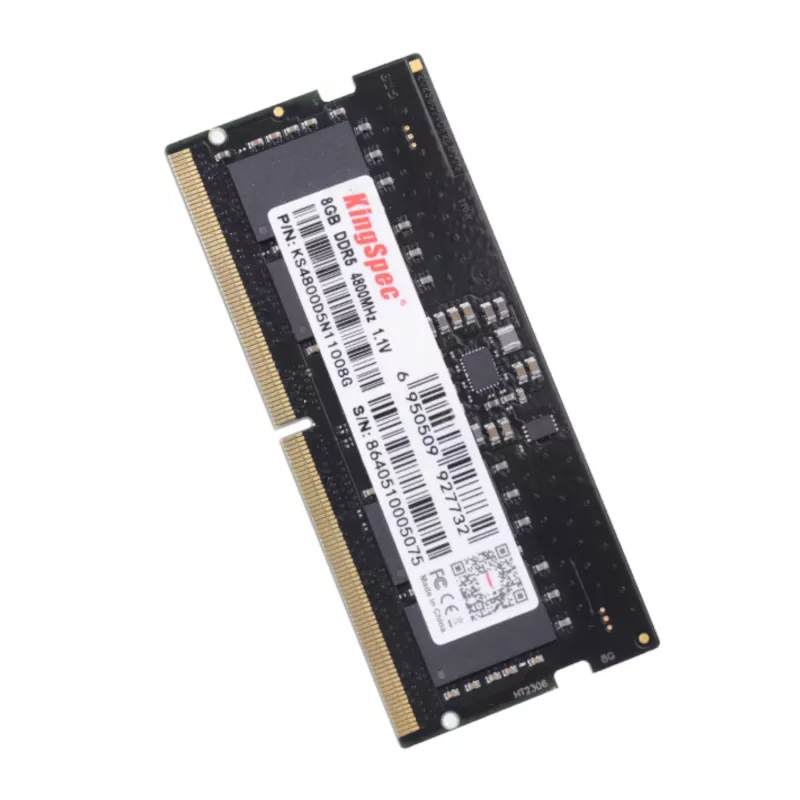 Kingspec 8GB 4800MHz DDR5 SODIMM nešiojamojo kompiuterio atmintis