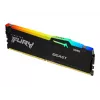 Kingston Technology FURY Beast 128GB 5600MT/s DDR5 CL40 DIMM (4 rinkinys) RGB XMP