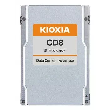 Kioxia KCD8 Series SSD - 7.68 TB - Vidinė - 2,5 colio U.3 - PCIe Gen4 x4 NVMe