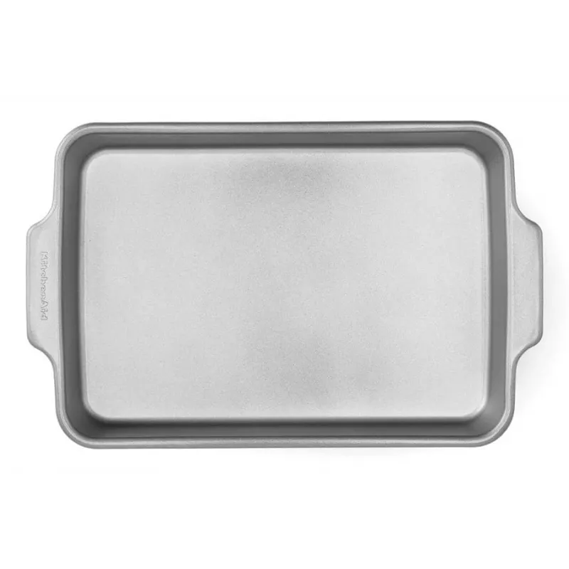 KitchenAid Aukšta kepimo skarda 33x22cm pilka