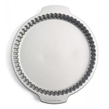 KitchenAid Quiche forma 28 cm pilka