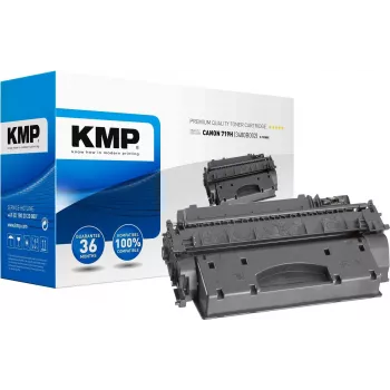 KMP C-T238BX Juodas suderinamas kasečių toneris (pakeičia Canon 719H), skirtas Canon i-SENSYS LBP251, LBP252, LBP253, LBP6310, MF411, MF416, MF418, MF419, MF6140, MF6180