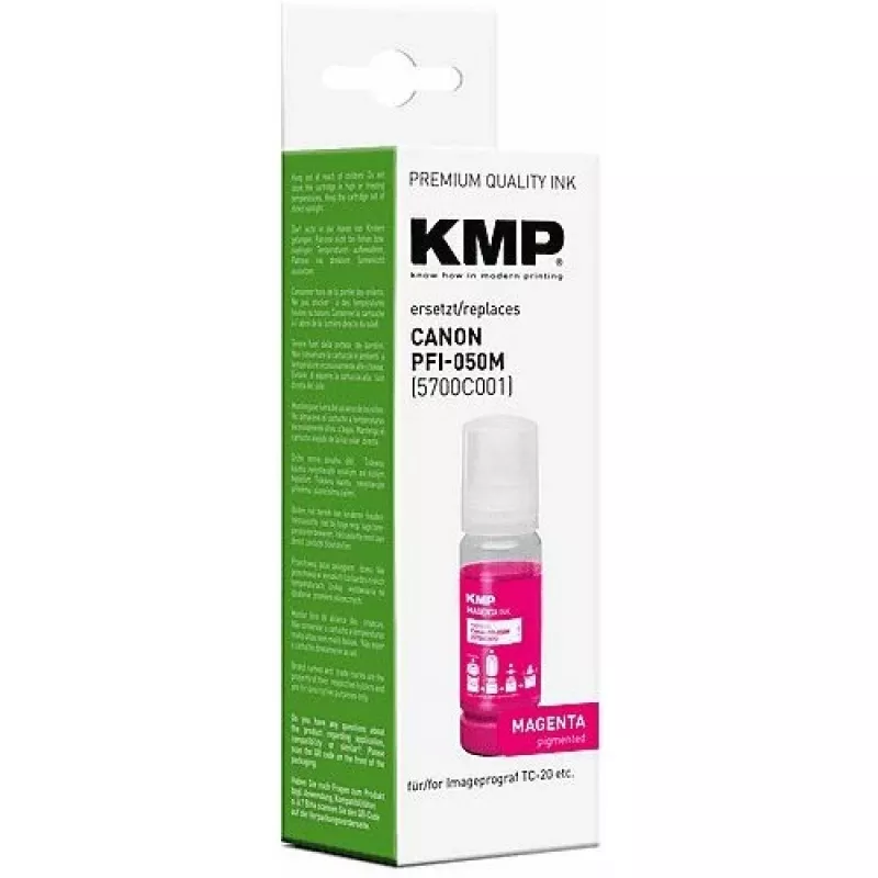 KMP Canon PFI050M (5700C001) Magenta kasetė, suderinama