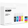 KMP suderinamas Canon PFI-050 rašalo kasetės rinkinys juoda/ciano/magenta/geltona (1588,0005)
