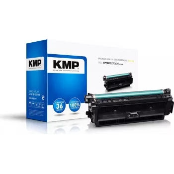 KMP H-T223BX Suderinamas lazerinio tonerio kasetė juoda High Yield 12 500 puslapių, skirta HP Color LaserJet Enterprise M552dn M553dn M577dn