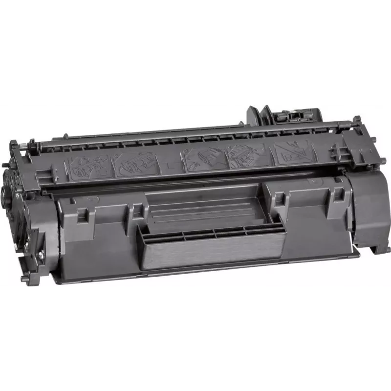 KMP H-T233 Suderinamas Tonerio Kasetė Juoda Didelės Išeigos HP LaserJet Pro 400 M401a/M401d/M401dn/M401dne/M401dw MFP M425dn/M425dw - Pakeičia HP 80A (CF280A)