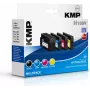 KMP H100V didelio našumo rašalo kasečių rinkinys - juoda, žydra, purpurinė, geltona - Suderinamas su HP Officejet Pro 251dw, 276dw, 8100, 8600, 8610, 8615, 8620, 8625, 8630 - 4 vienetų rinkinys
